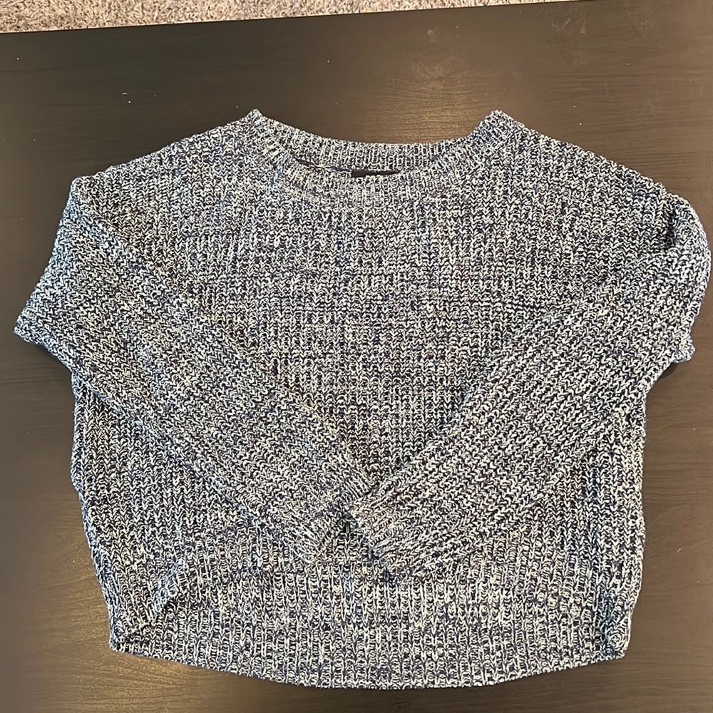 BDG blue cropped sweater
